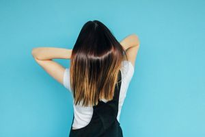 How to straighten the back of your hair best sale